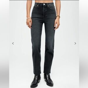Re/DONE High Rise Vintage 70s Stovepipe Jeans